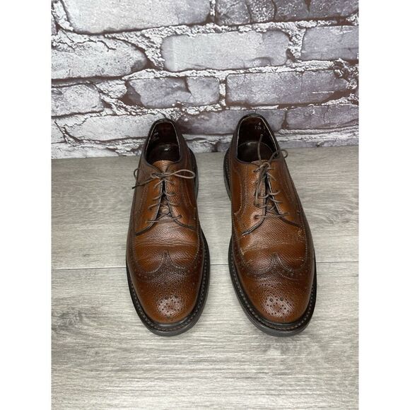 O\'Sullivan Wingtip Brogue Brown Leather Oxfords Dress Shoes Men’s Sz 6D US/39EU main image 14